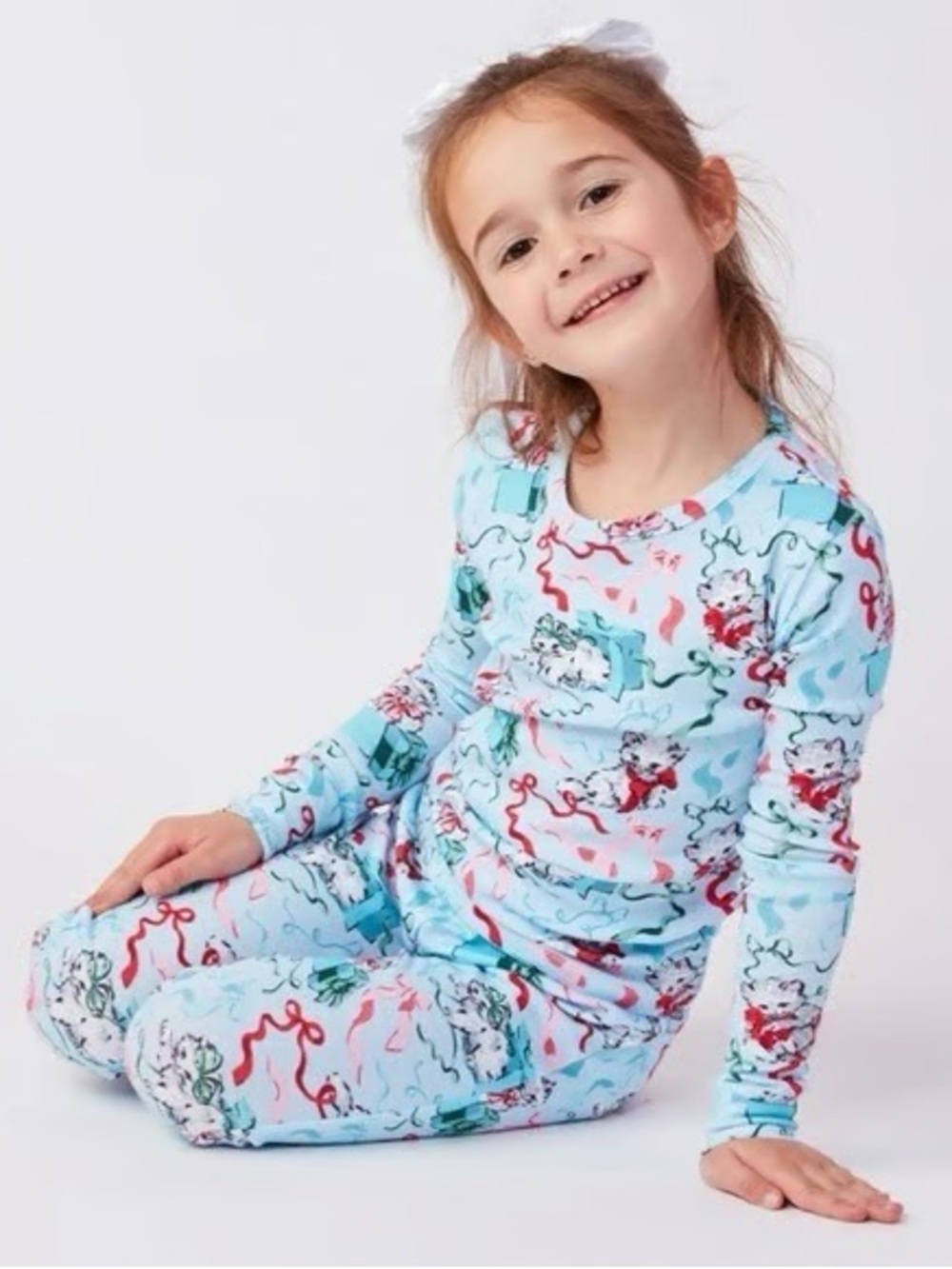 Printfresh x The Hiltons Wrapped Gifts Kids Pajama Set Size 2 NWT
